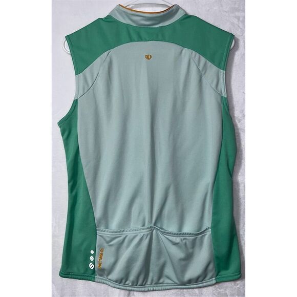 Pearl Izumi Women's XL Green Sleeveless Cycling Jersey Tank Reflective Elements - Picture 5 of 10